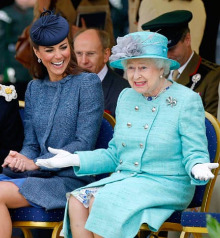 Kate Middleton, Queen Elizabeth Too