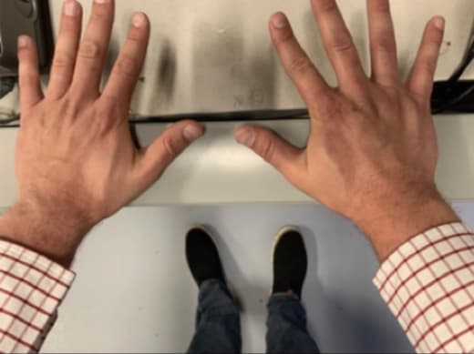 Josh Duggar's Hands