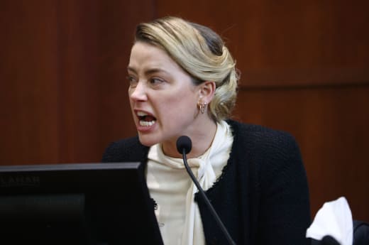 Amber Heard In the Courtroom