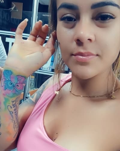 Ximena Cuellar Covers Up Tattoo