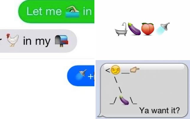 Emojis sexting Hottest Sexting