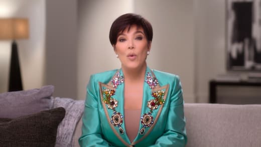 Kris Jenner teases with surprise
