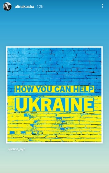 Alina Kasha IG how you can help Ukraine