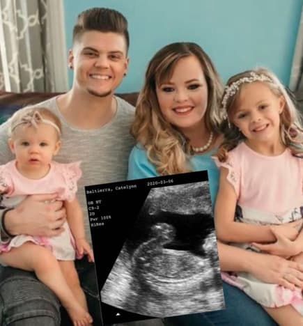 Caitlin, Tyler and their family