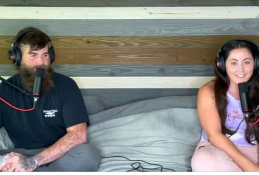 Jenelle and David Podcasting