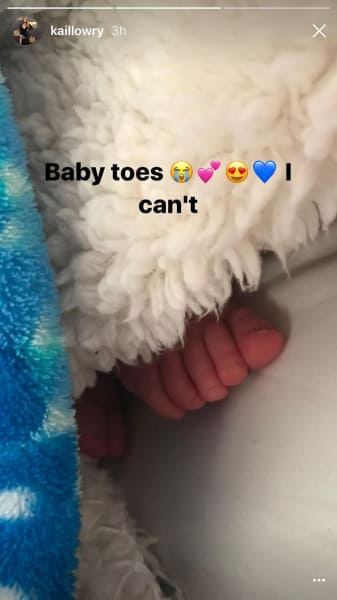 Kailyn Lowry Baby Toes
