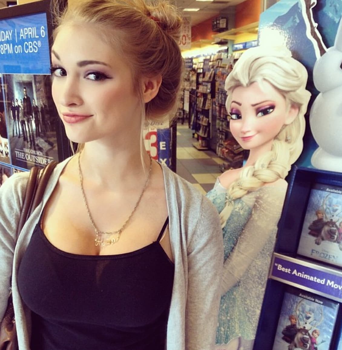 Hot carlson anna faith 'Frozen' Look