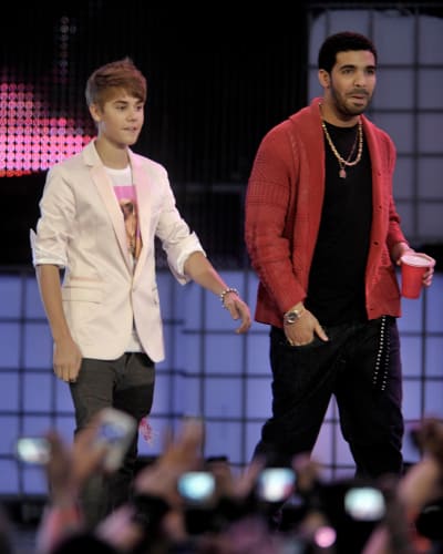 Drake and Justin Bieber