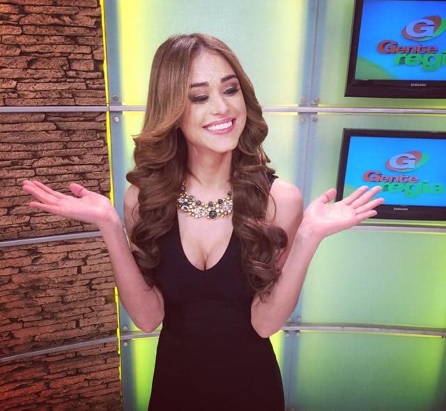 Mexican weather girl