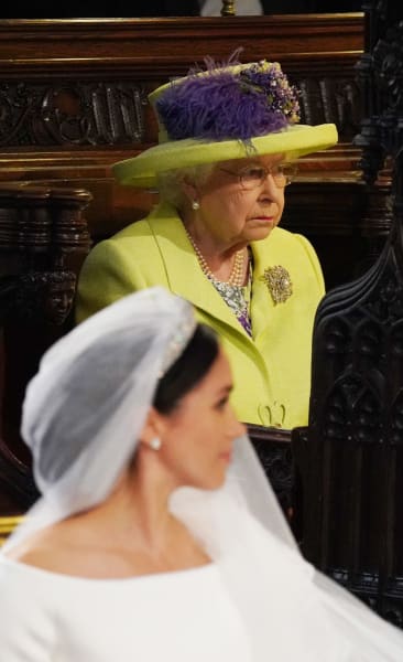 Queen at the Wedding