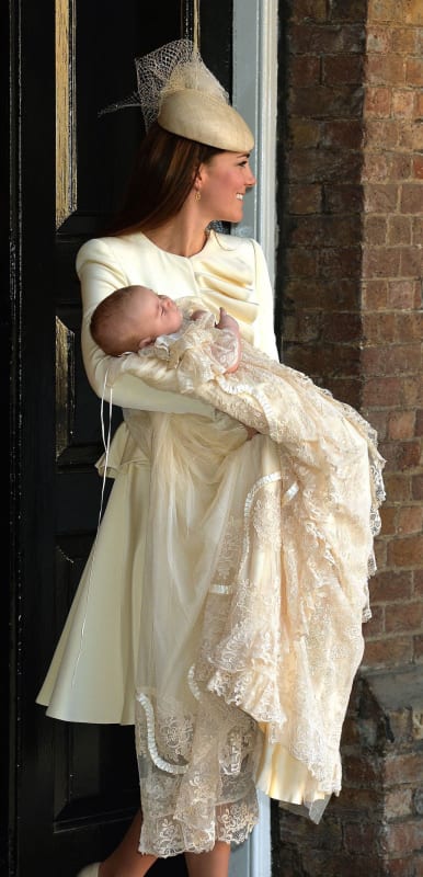 Kate middleton with prince george