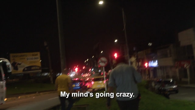 "My mind's going crazy"