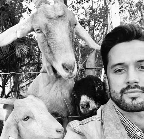 Stephen Colletti and Goats