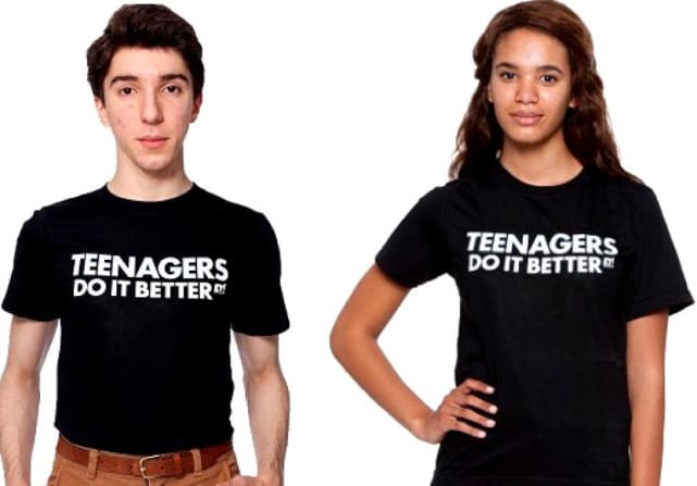 Teens do it better