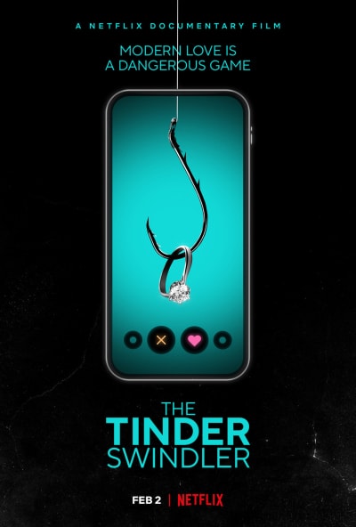 The Tinder Swindler poster (Netflix)