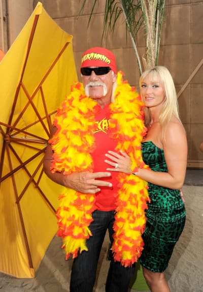 Hulk Hogan and Jennifer McDaniel Pic