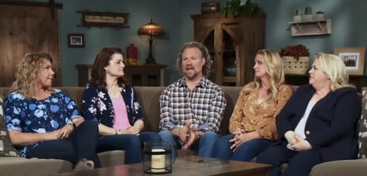 Kody Brown and the Sister Wives in Season 14