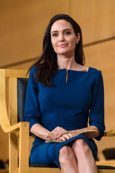 Angelina Jolie in Blue