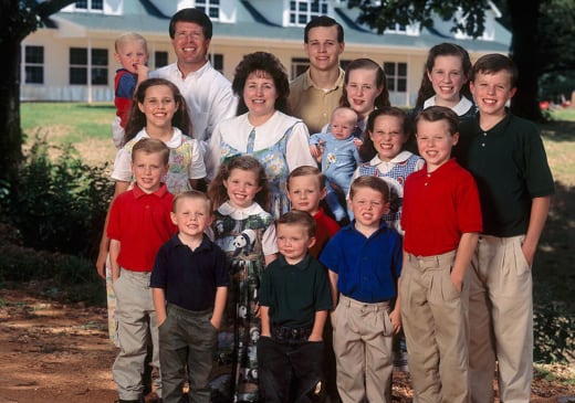 The Duggars in 2004