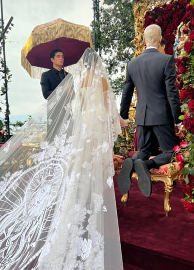 Kourtney Kardashian and Travis Barker were married in Italy