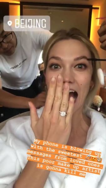 Karlie Kloss Engagement Ring