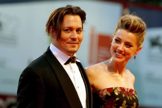 Johnny Depp, Amber Heard: Venice Film Festival Photo