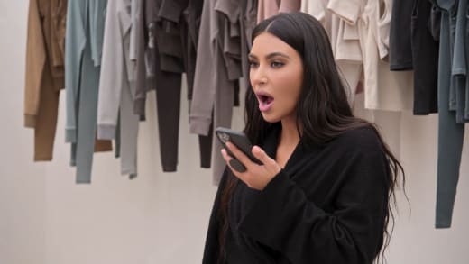 Kim Kardashian is angry, speaks loudly