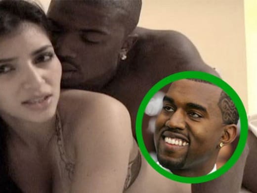 Kim en Kanye porno