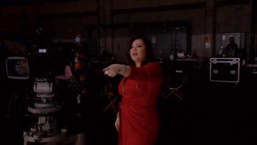 Amber Portwood screams from offstage