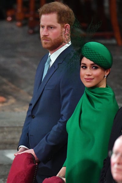 Prince Harry and Meghan Markle as Royals