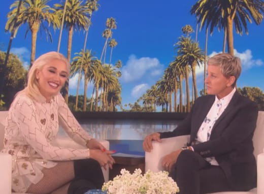 Gwen Stefani y Ellen DeGeneres