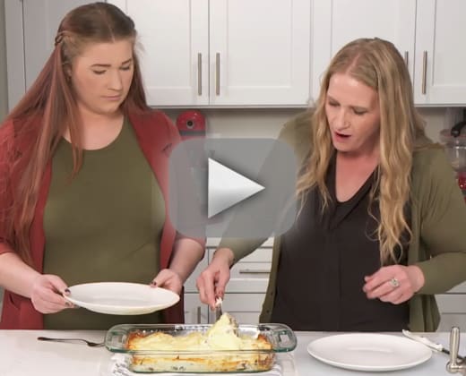 Christine brown white lasagna recipe taste traps sister wives fa