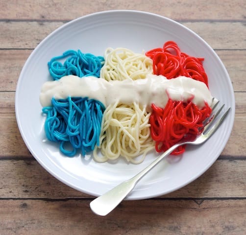 Patriotic pasta