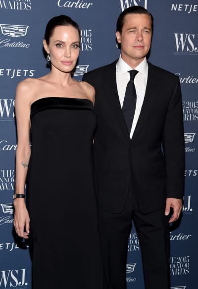 Angelina Jolie and Brad Pitt Throwback Pic