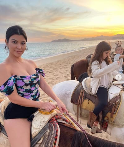 Kourtney Kardashian In Cabo